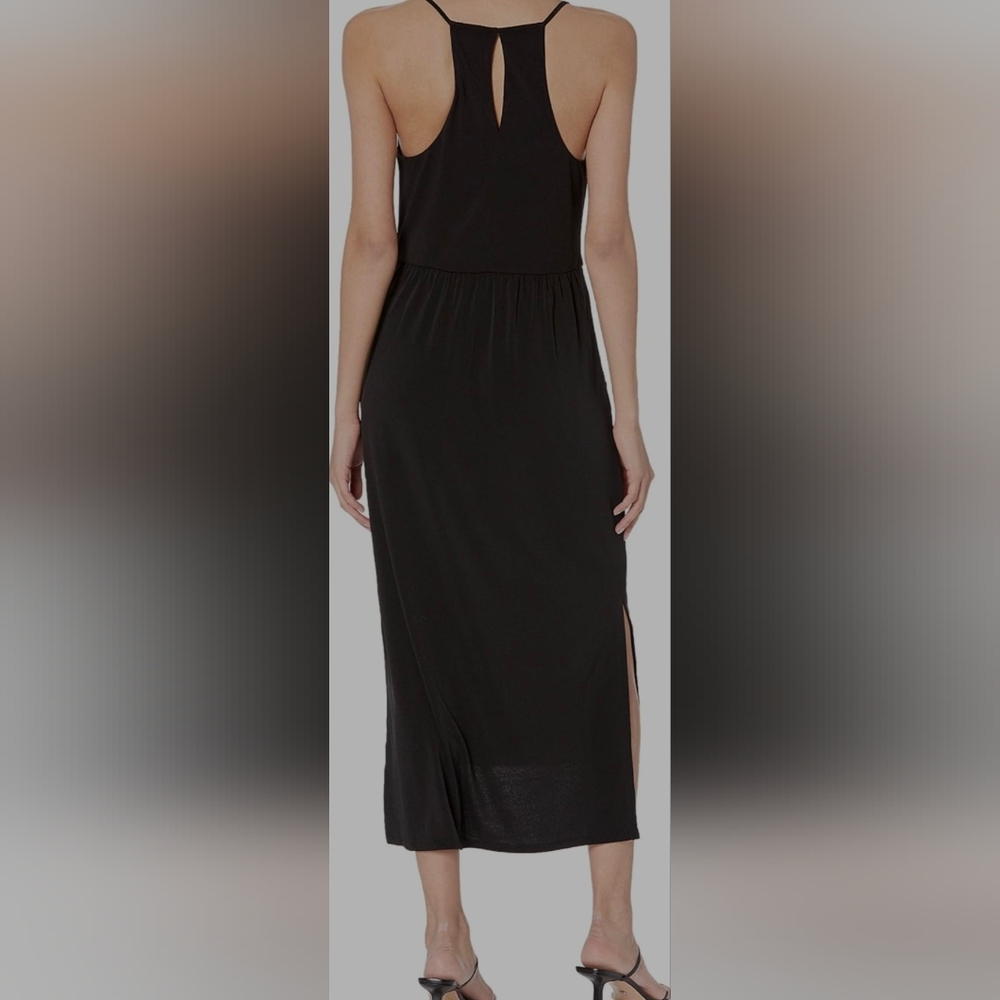Bcbgeneration Black Spaghetti Strap Pocket Dress - image 2